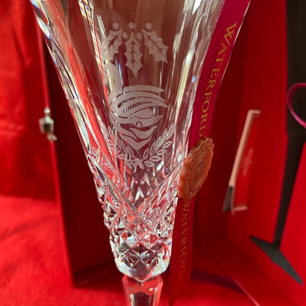 Waterford Crystal 7th edition Seven Swans of 12 days of Christmas collection